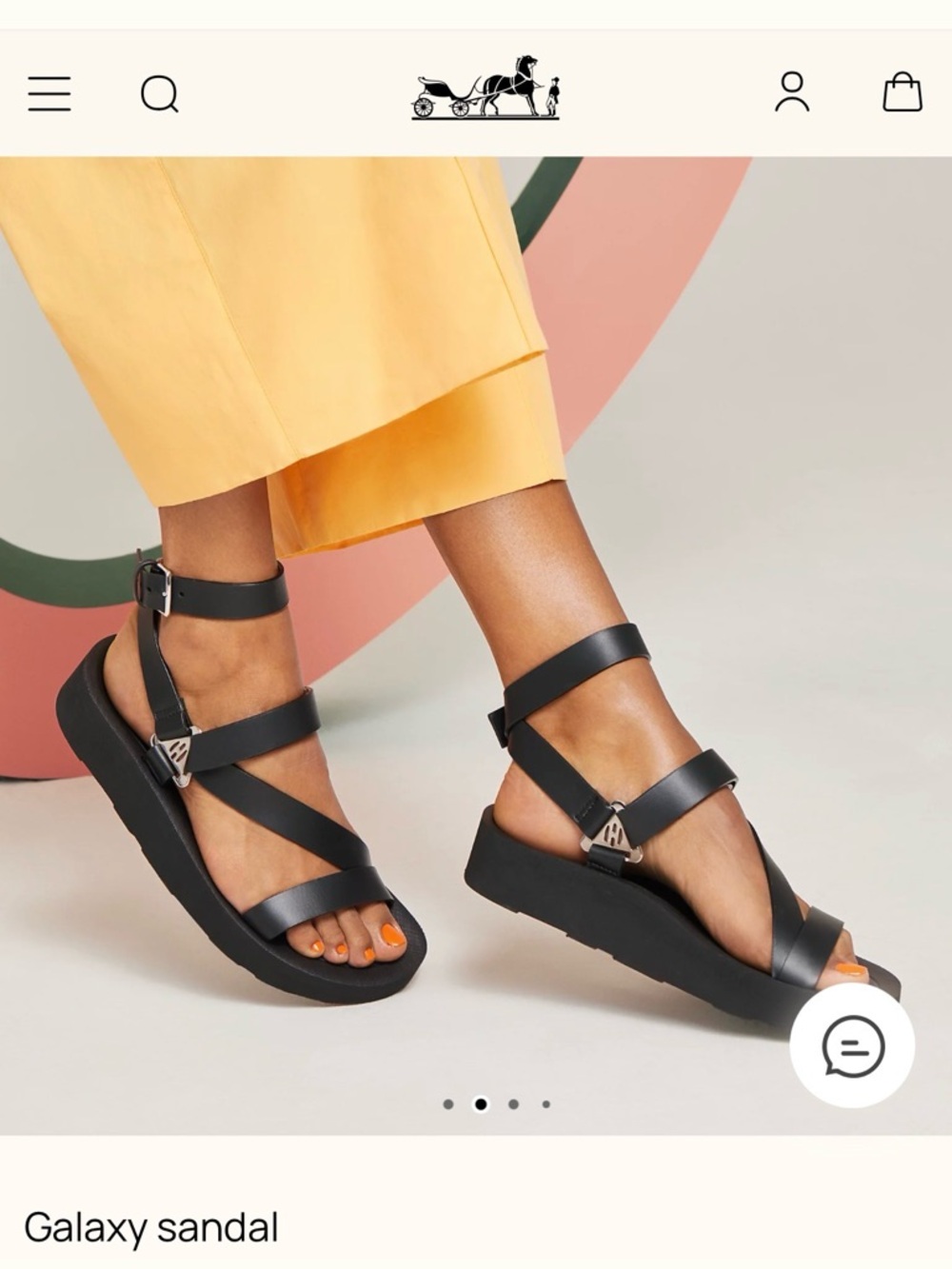 Hermes Galaxy Sandal